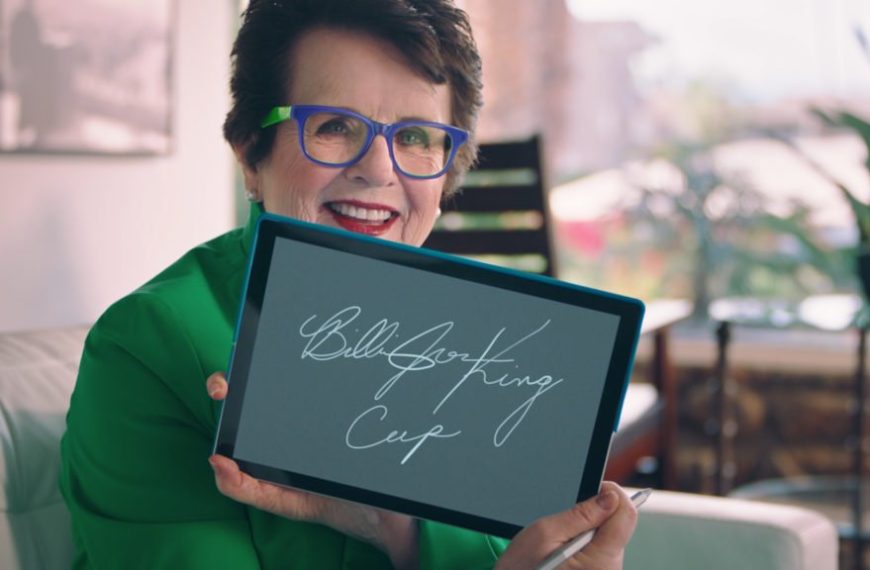 Microsoft brings to the Billie Jean King Cup finals in Seville the technology that transforms tennis strategy.