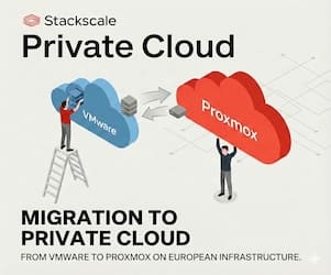 Stackscale migration to private cloud with proxmox