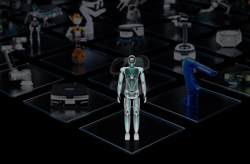 NVIDIA introduces the foundational model Project GR00T for humanoid robots and a major update to the Isaac Robotics platform.