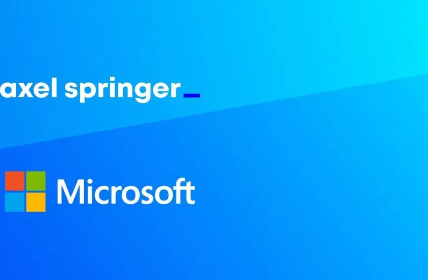 Axel Springer and Microsoft are expanding their partnership in advertising, artificial intelligence, content, and Azure services.