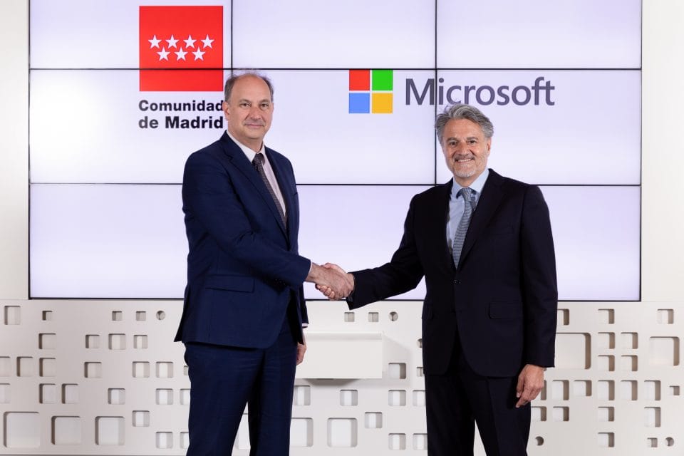 madrid microsoft acuerdo