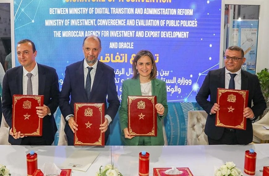 Oracle will open two new public cloud regions in Morocco, pioneering in the financial sector.