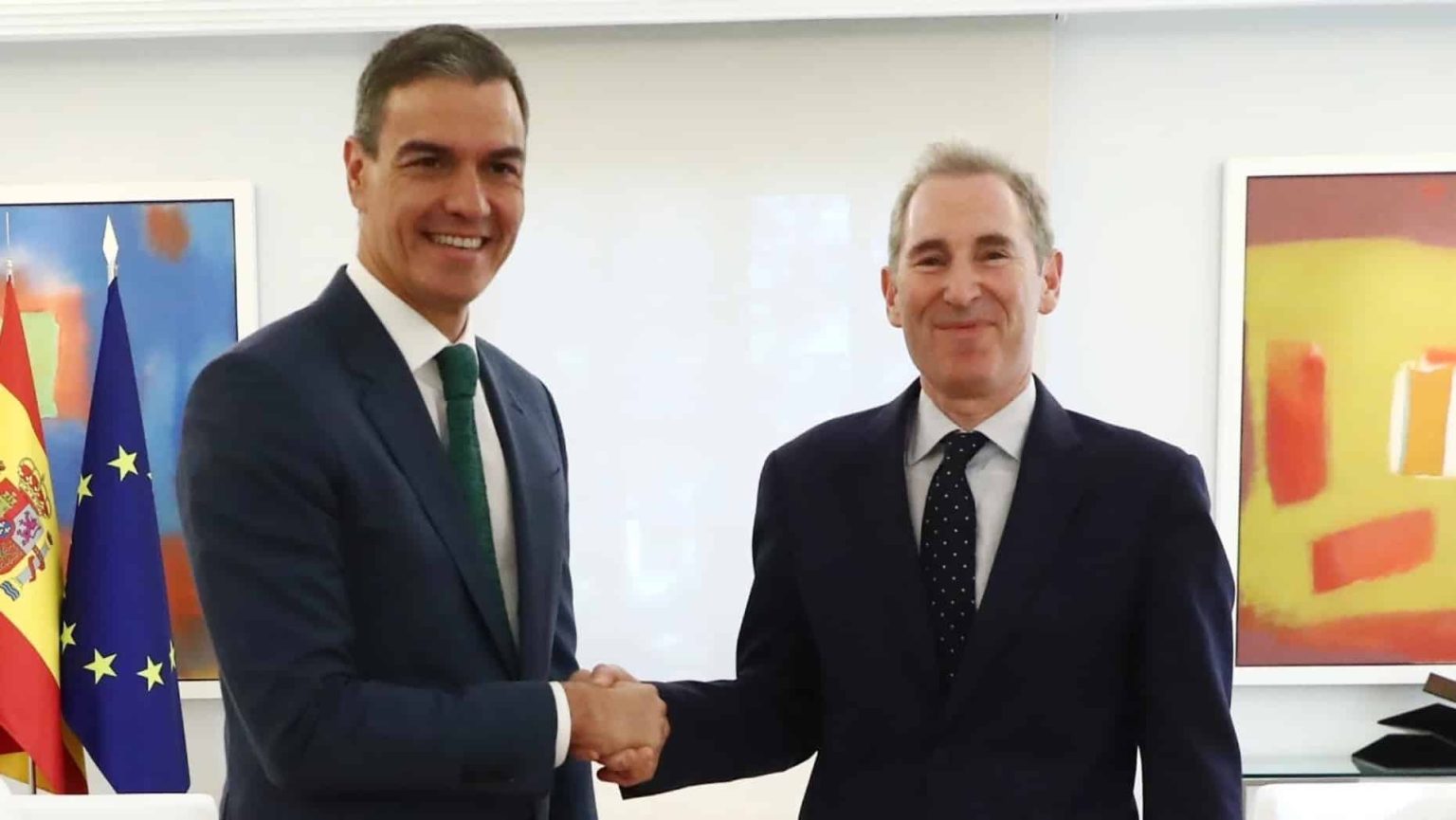 presidente espana con ceo amazon