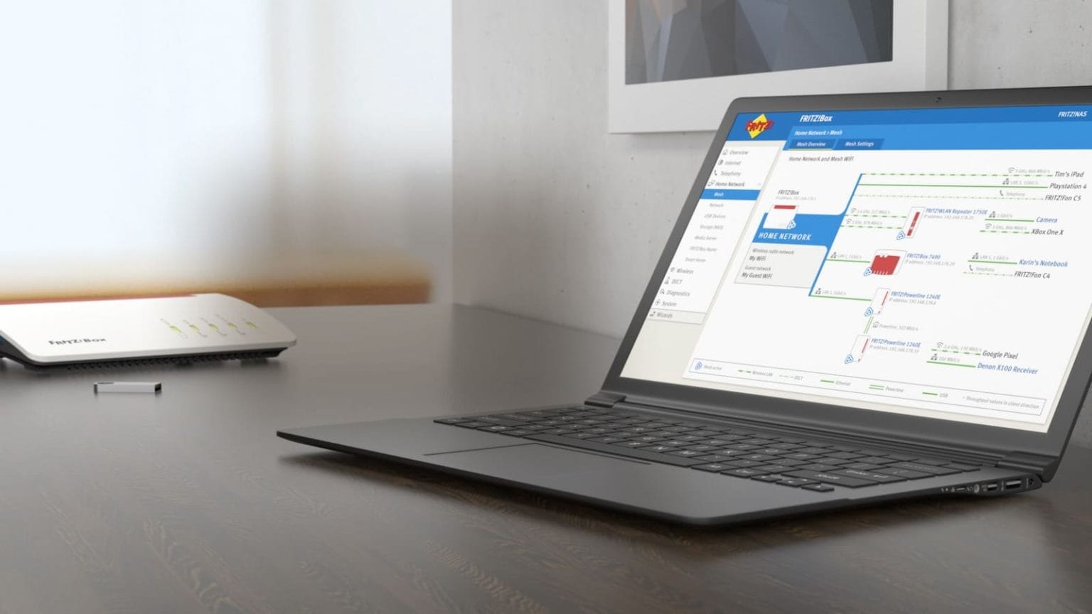 router fritzos portatil