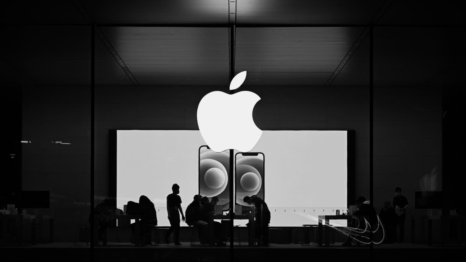 tienda apple detalle logo