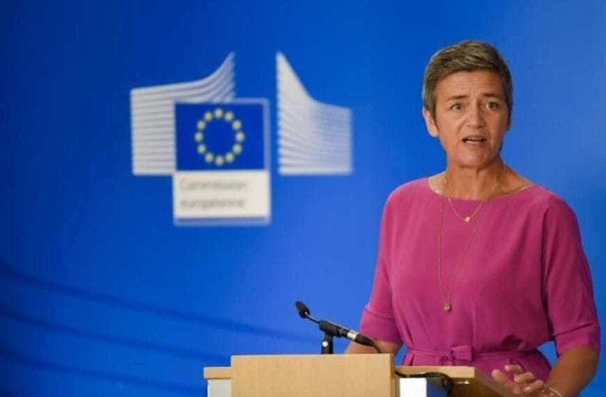 Margrethe Vestager will leave her position as Competition Commissioner in the EU.