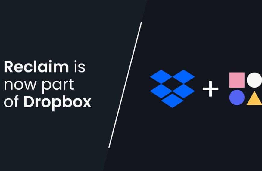 Reclaim.ai teams up with Dropbox to revolutionize productivity.