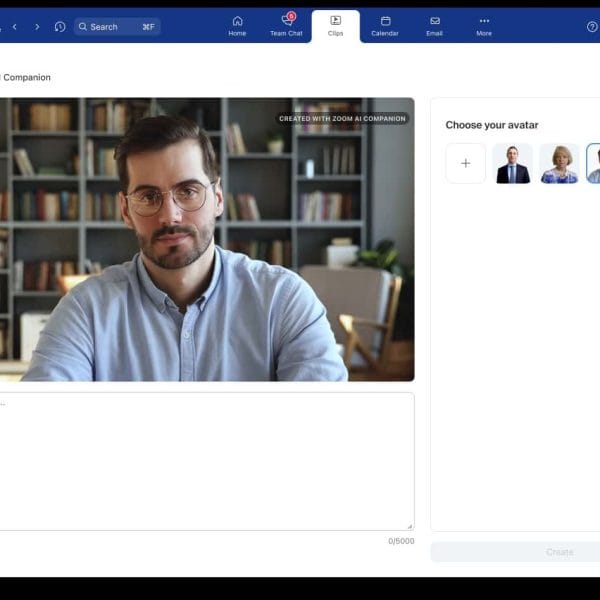 Zoom prepares AI avatars: The future of work meetings?