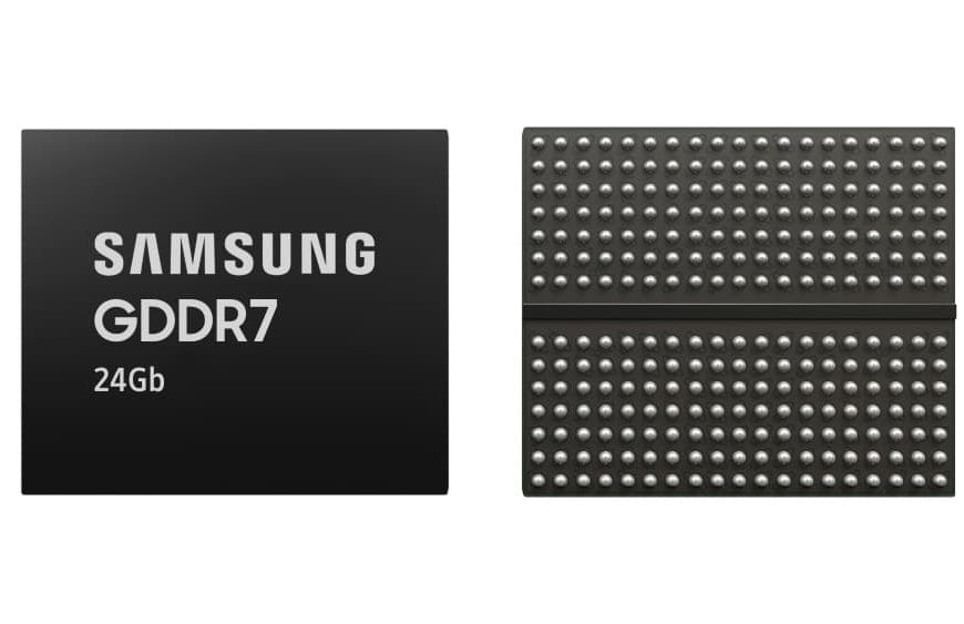 Samsung introduces first 24Gb GDDR7 DRAM for next-generation AI computing