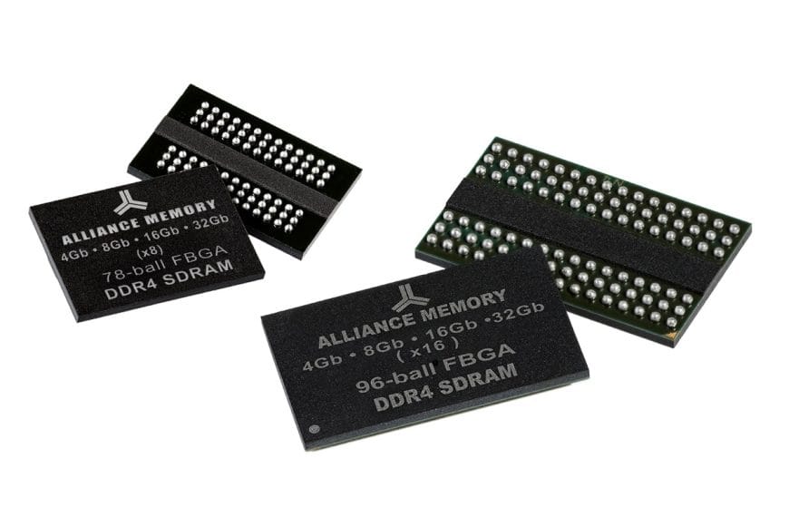 Alliance Memory Expands DDR4 SDRAM Offering with New High-Density Devices for Advanced Applications