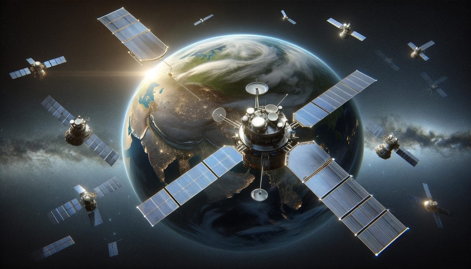 costelacion satelites telecomunicaciones