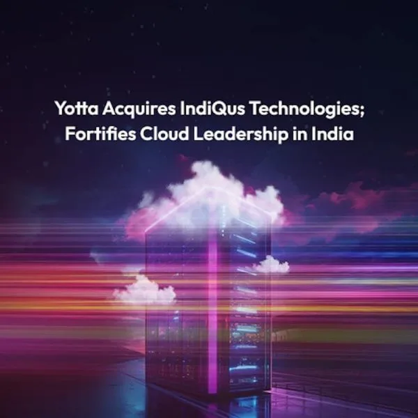 Yotta Strengthens Its Leadership in AI and Sovereign Cloud with the Acquisition of IndiQus Technologies