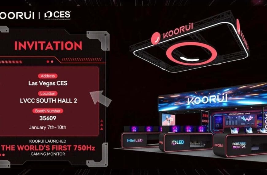 KOORUI to Unveil the World’s First 750 Hz Refresh Rate Monitor at CES 2025