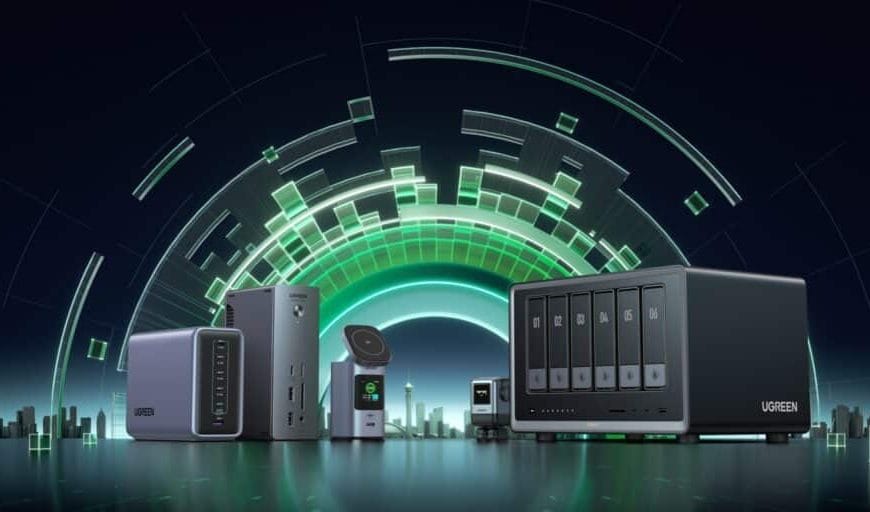 UGREEN Unveils Innovative NASync AI NAS Series at CES 2025