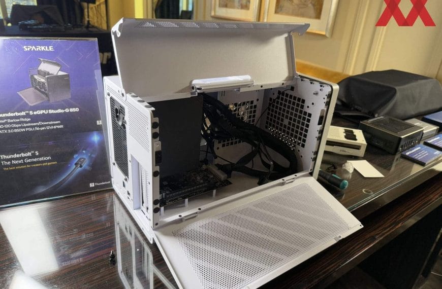 Sparkle Studio-G 850: The Thunderbolt 5 eGPU for Laptops and PCs