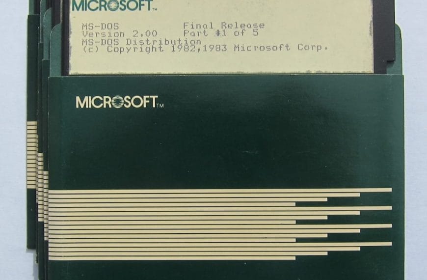 The Evolution of DOS: A Historical Overview