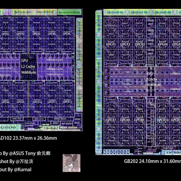 Nvidia Unveils the Power of the GB202: A Look at the Impressive Chip from the Blackwell Architecture