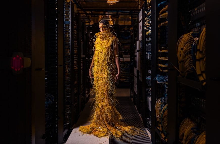 The Dress that Embodies the Internet: Fashion Meets Technology