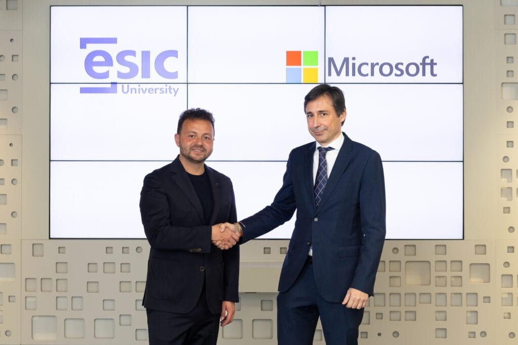 Firma Acuerdo ESIC y Microsoft 2