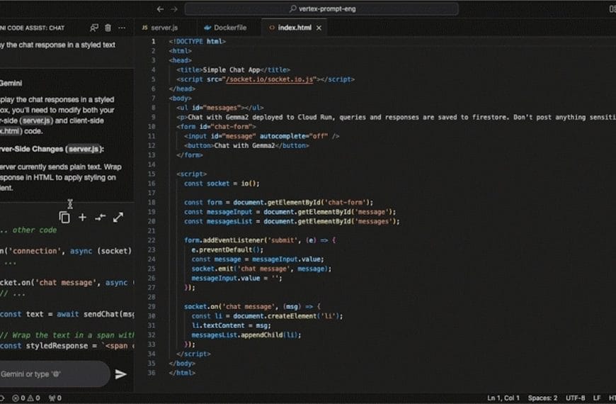 Google Launches Free Gemini Code Assist for Developers