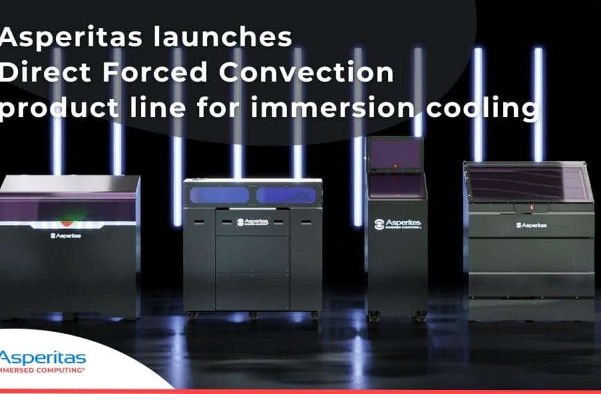 Asperitas Revolutionizes Immersion Cooling with Its New DFCX Line
