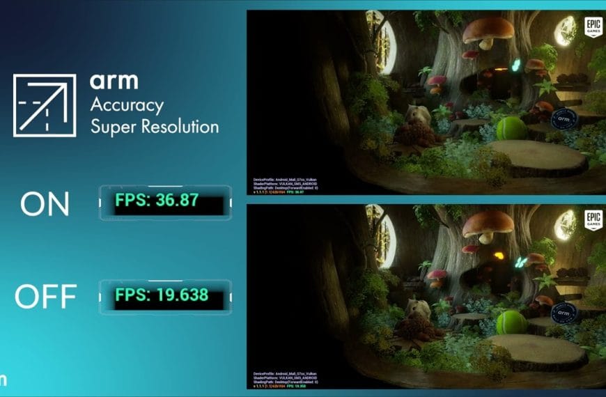 Arm Launches Accuracy Super Resolution to Revolutionize Mobile Gaming Experience