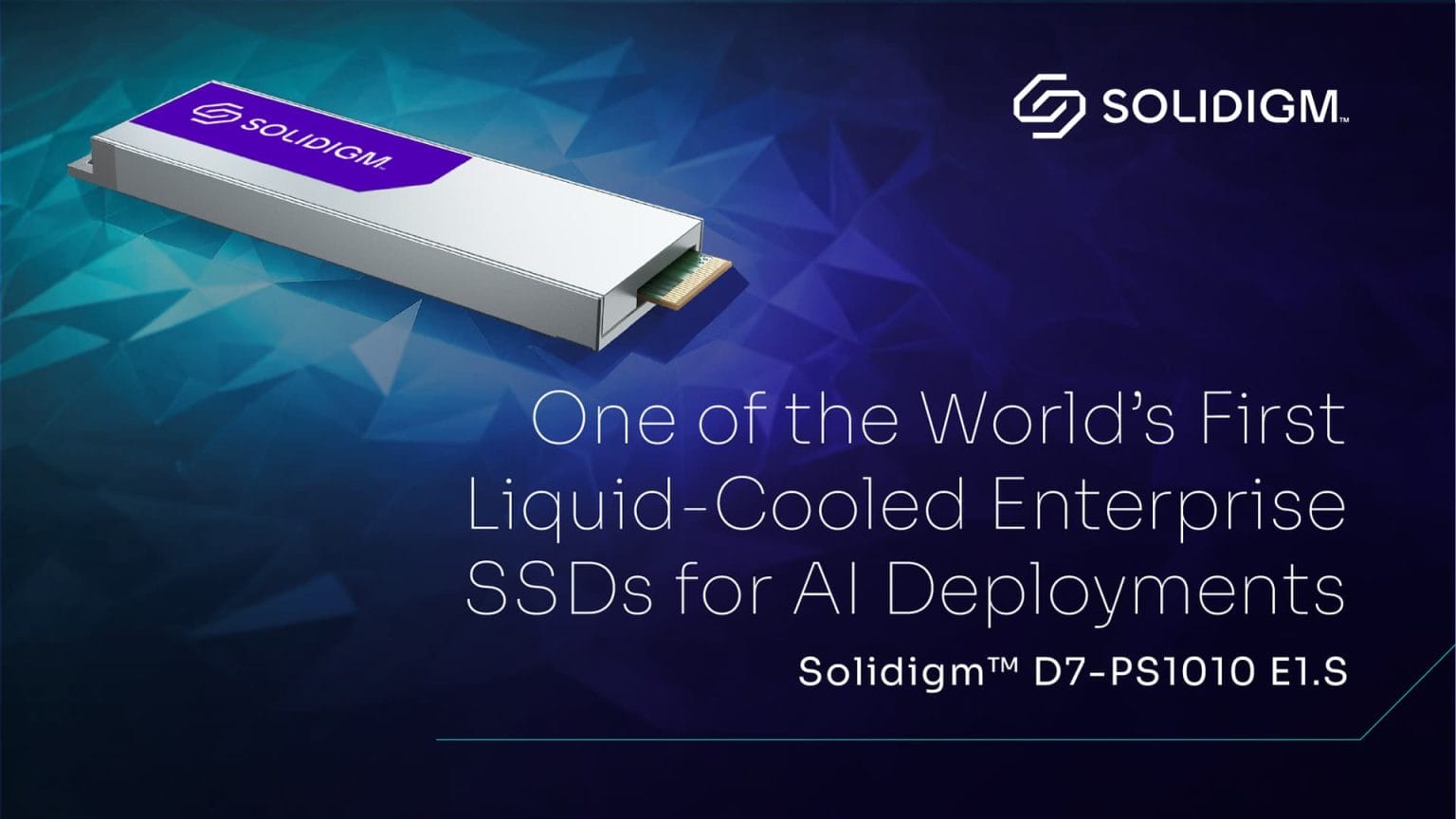 Solidigm Liquid Cooling Disclosure