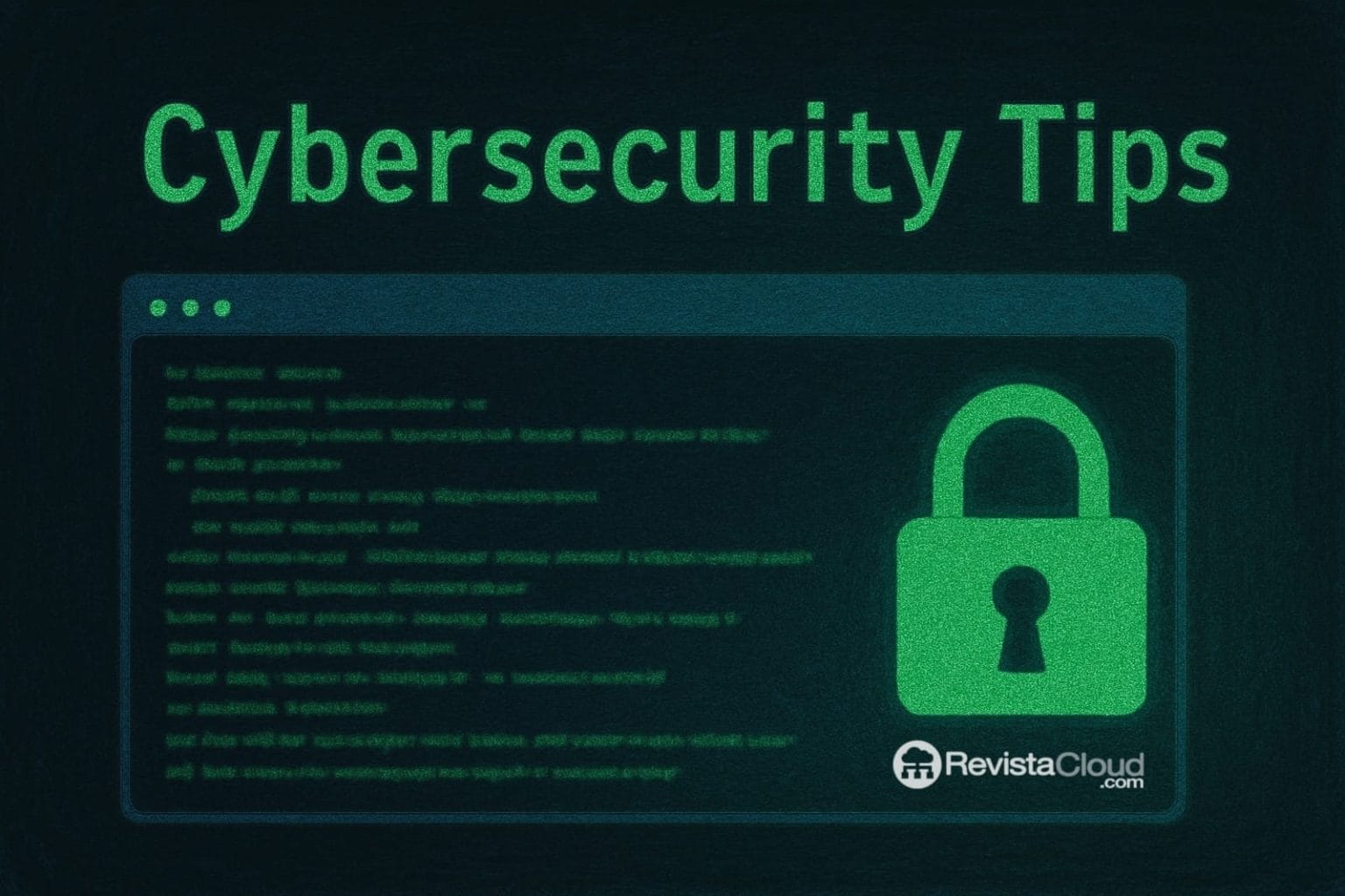 cybersecurity tips