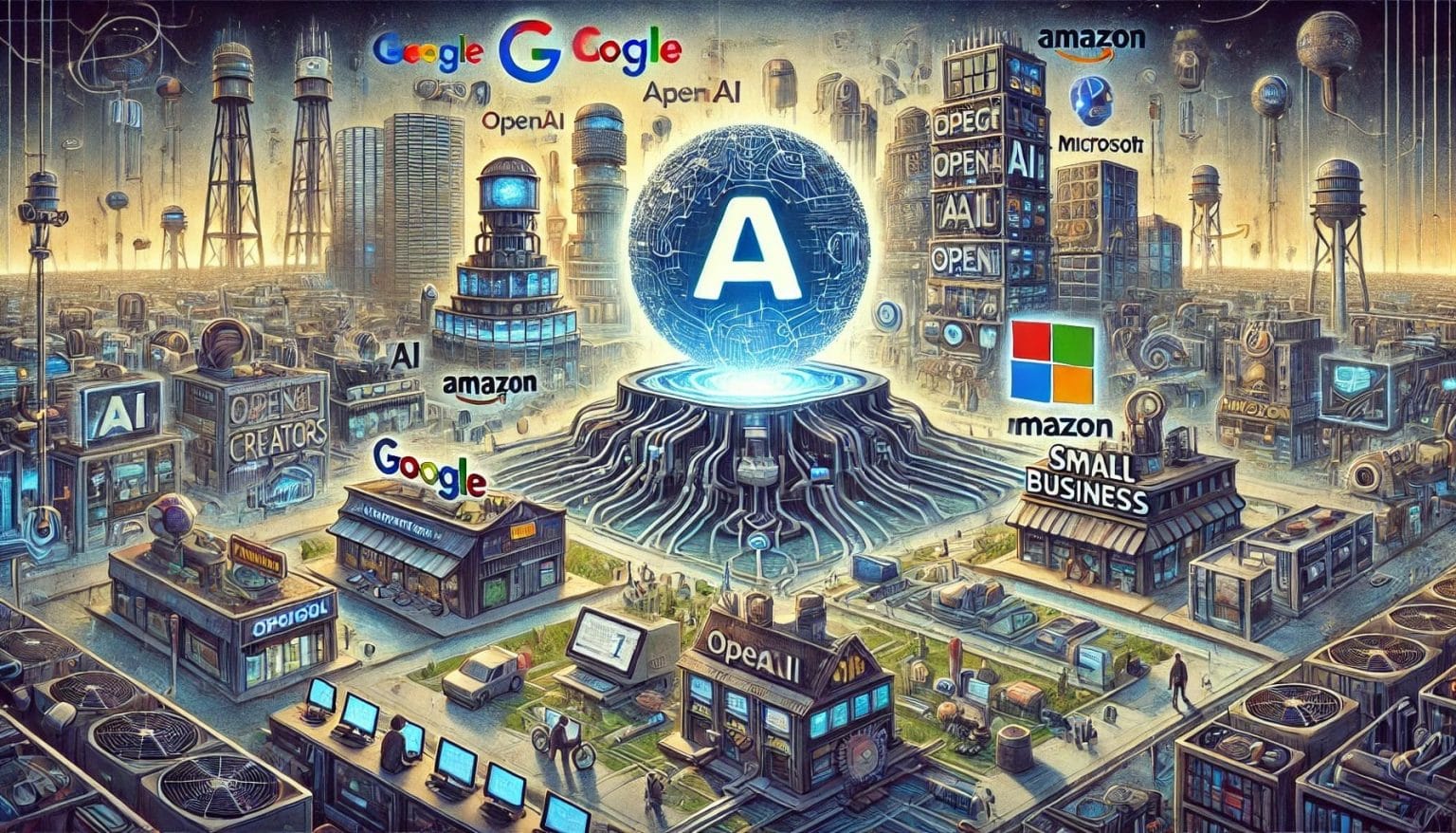 fin web abierta inteligencia artificial grandes empresas