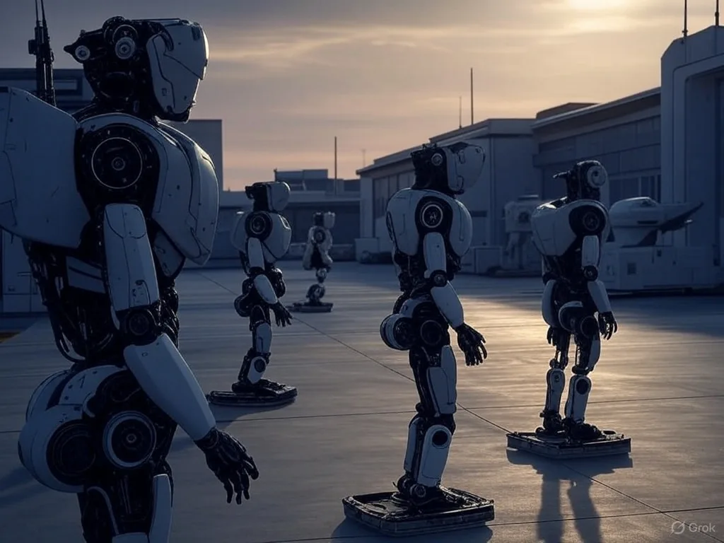 ia robots army