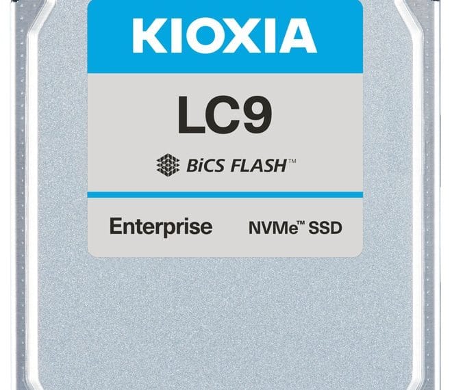 KIOXIA introduces the 122.88 TB LC9 SSD, a key solution for AI and data centers