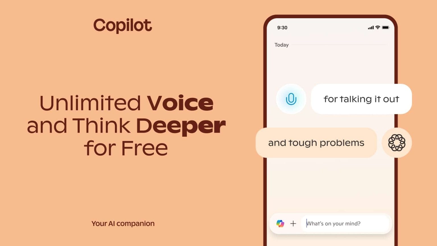 microsoft copilot voice