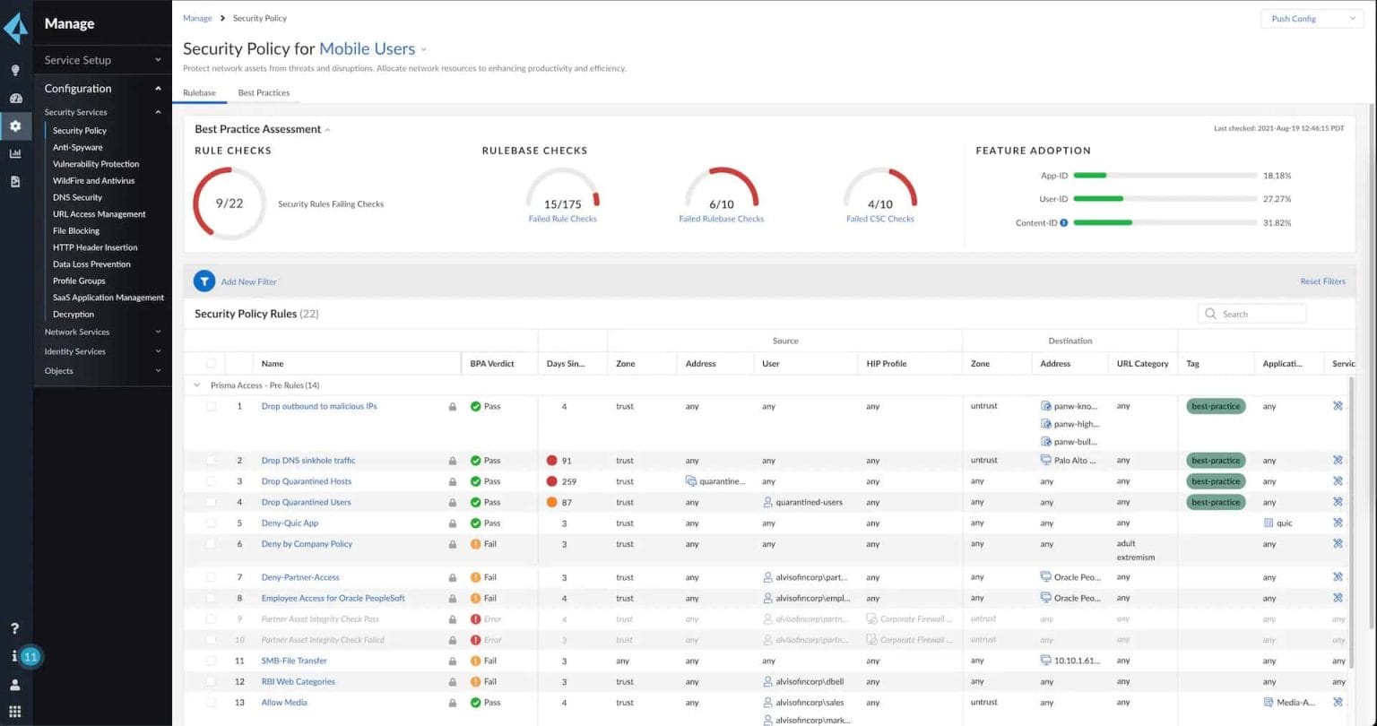 paloalto zero trust nettworks com
