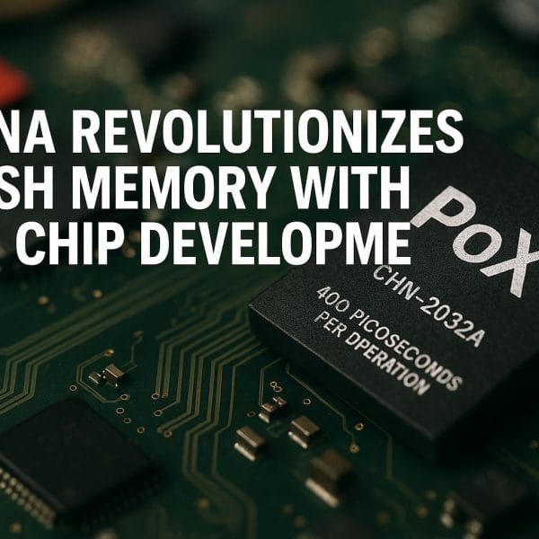 China Revolutionizes Flash Memory with PoX Chip Development: 400 Picoseconds per Operation