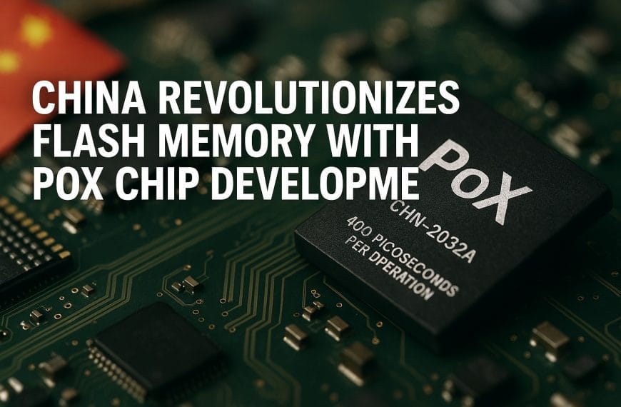 China Revolutionizes Flash Memory with PoX Chip Development: 400 Picoseconds per Operation