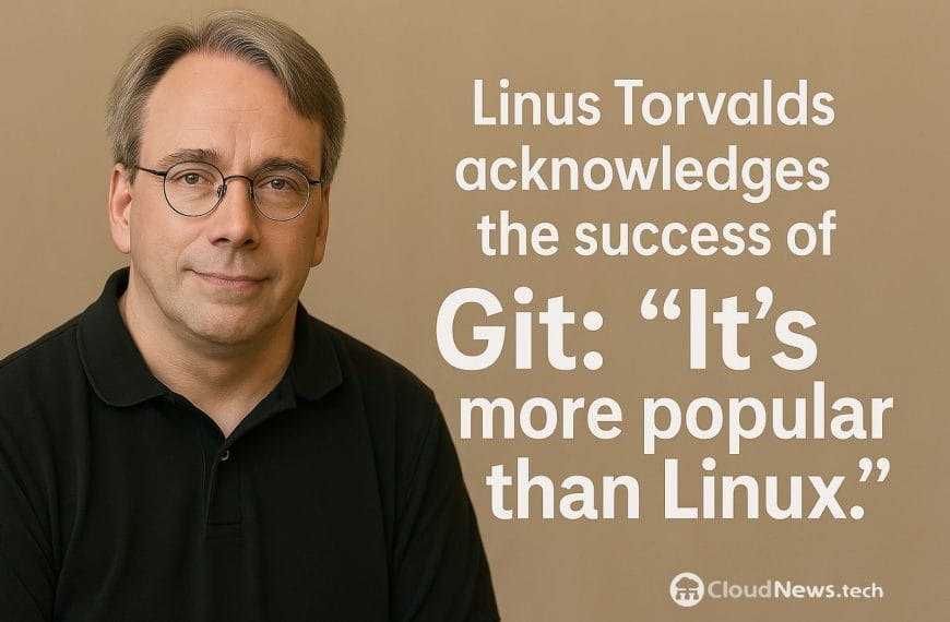 Linus Torvalds Acknowledges Git’s Success: “It’s More Popular than Linux”