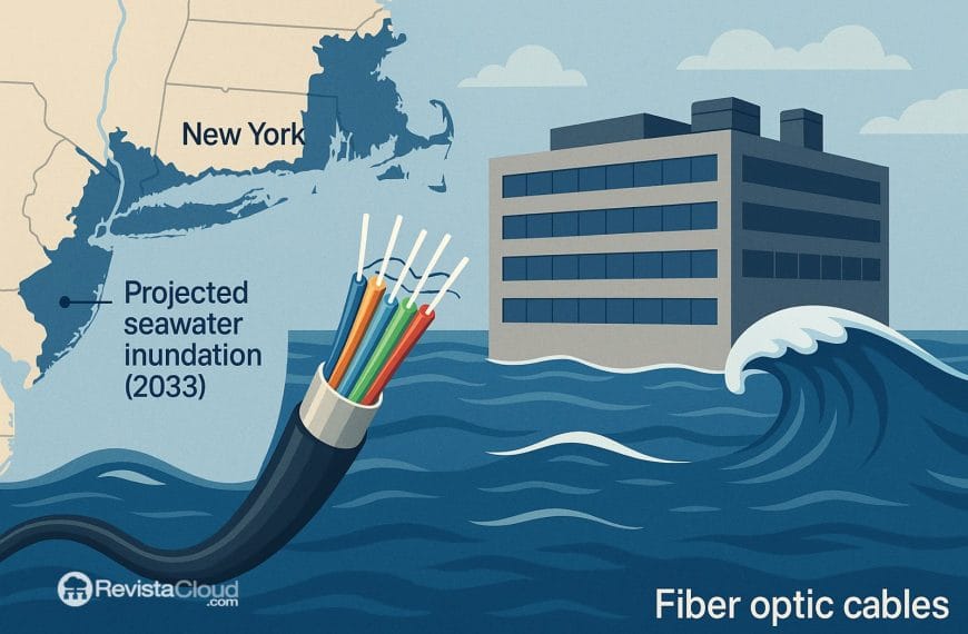The Rising Sea Poses Risks to Data Centers and Internet Cabling: An Urgent Challenge for the Digital Future