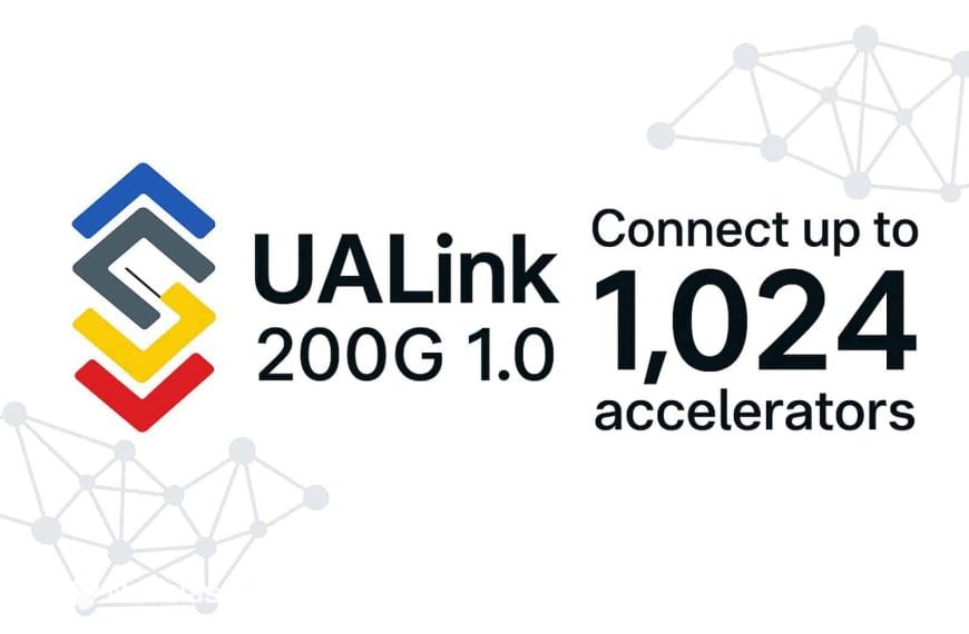 UALink 200G 1.0: The New Open Alternative to NVLink for Connecting Up to 1,024 Accelerators in AI Environments