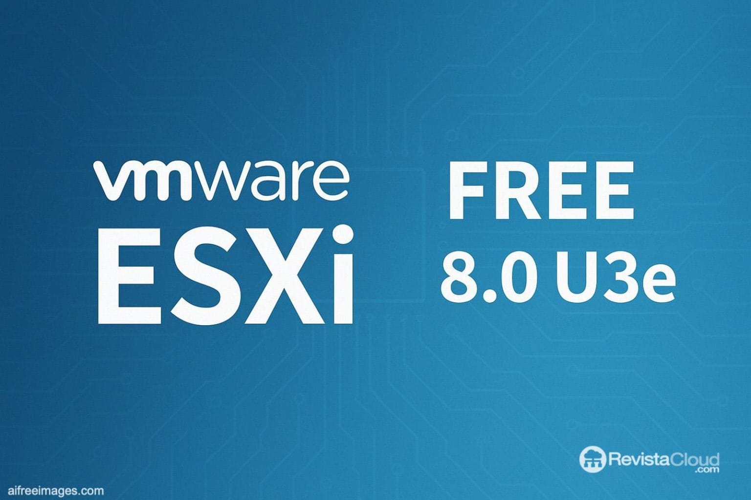vmware esxi 8 free again