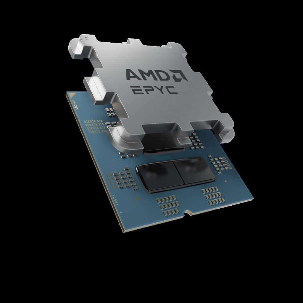 AMD EPYC 4005 chipshot angle