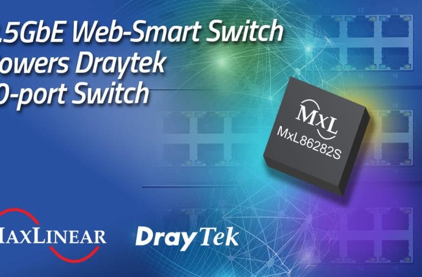 MaxLinear and DrayTek Drive the Future of Networking with 2.5G Ethernet Switches at Computex 2025
