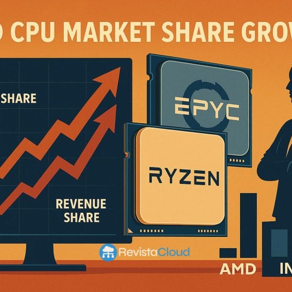 AMD Strengthens Its Lead Over Intel: Growth in Revenue, Market Share, and Key CPU Segments by 2025