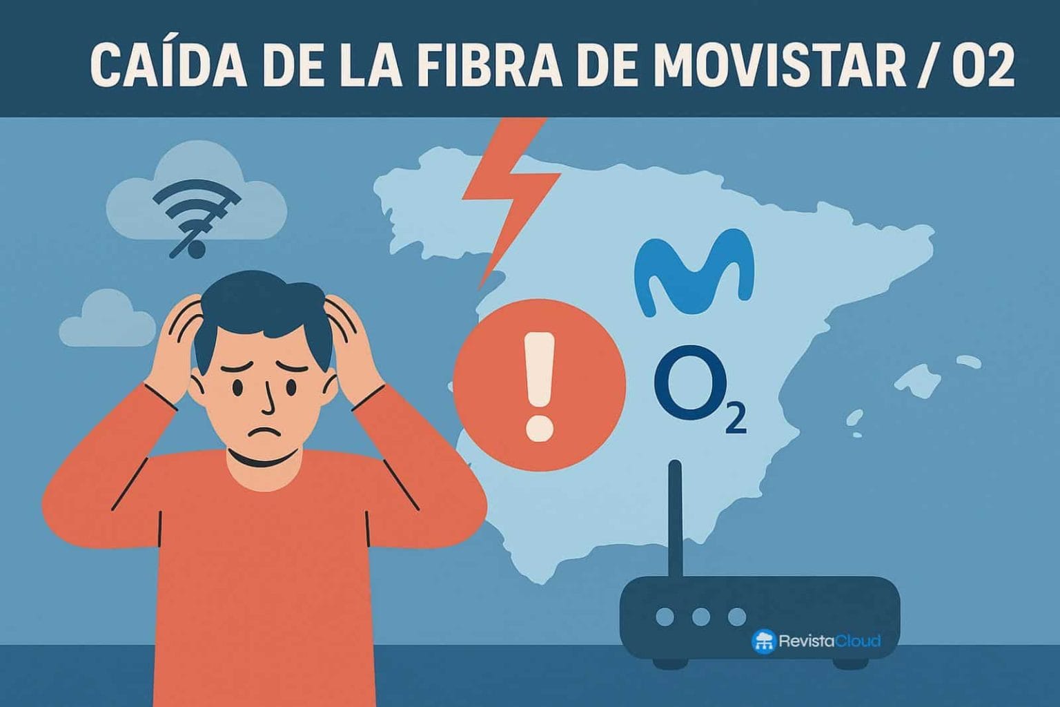 caida fibra movistar o2