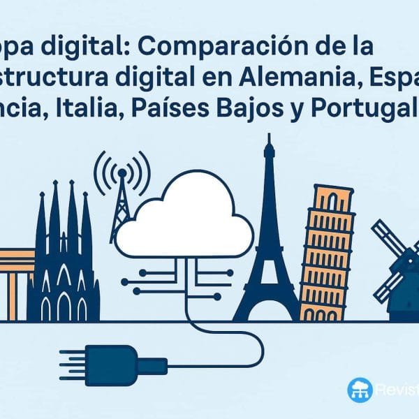 Digital Europe: Comparison of Digital Infrastructure in Germany, Spain, France, Italy, the Netherlands, and Portugal
