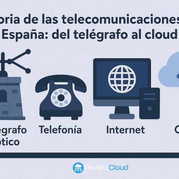 History of Telecommunications in Spain: From the Telegraph to the Cloud