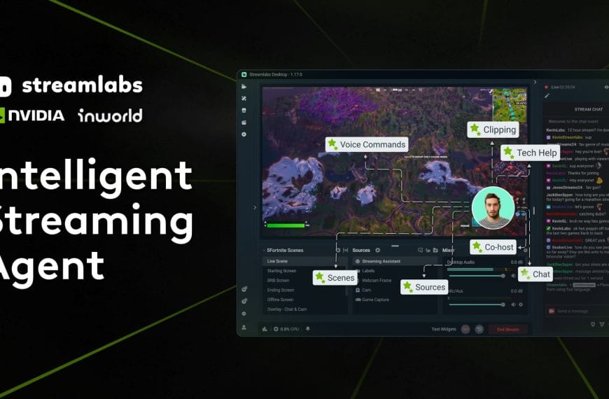 Streamlabs and NVIDIA Revolutionize Streaming with an AI Smart Agent at Computex 2025
