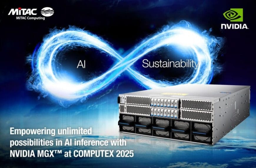 MiTAC Computing Unveils the G4527G6 Server at COMPUTEX 2025: A Next-Generation MGX Solution for AI Factories