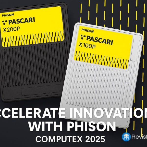 Phison Drives the Era of AI with New SSDs, Smart Controllers, and Local Platforms at COMPUTEX 2025