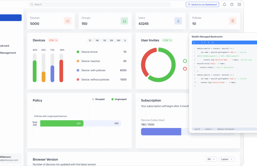 Zoho Launches Ulaa Enterprise: A Corporate Browser That Strengthens Cybersecurity from the First Click
