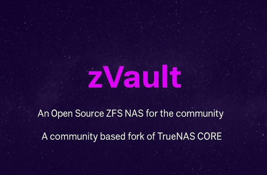 zVault: The Renaissance of TrueNAS CORE for FreeBSD Loyalists